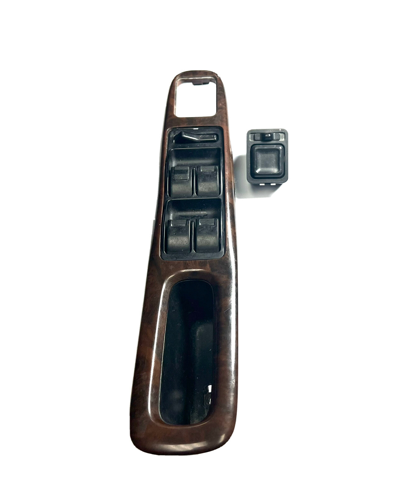 1998-2002 Accord front driver master window mirror control switch woodgrain