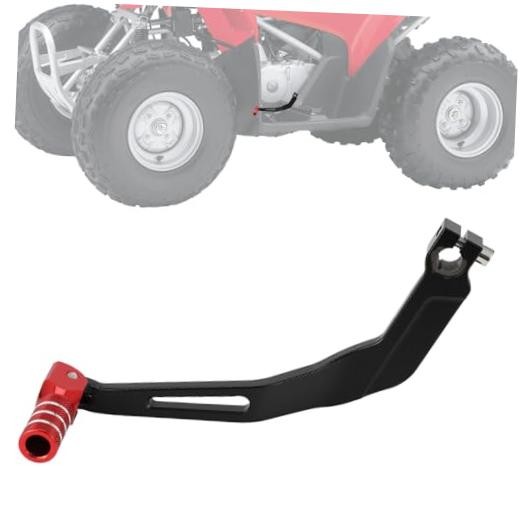 ATV Folding Gear Shifter Pedal Shift Levers CNC for Recon 250 TRX250 Red
