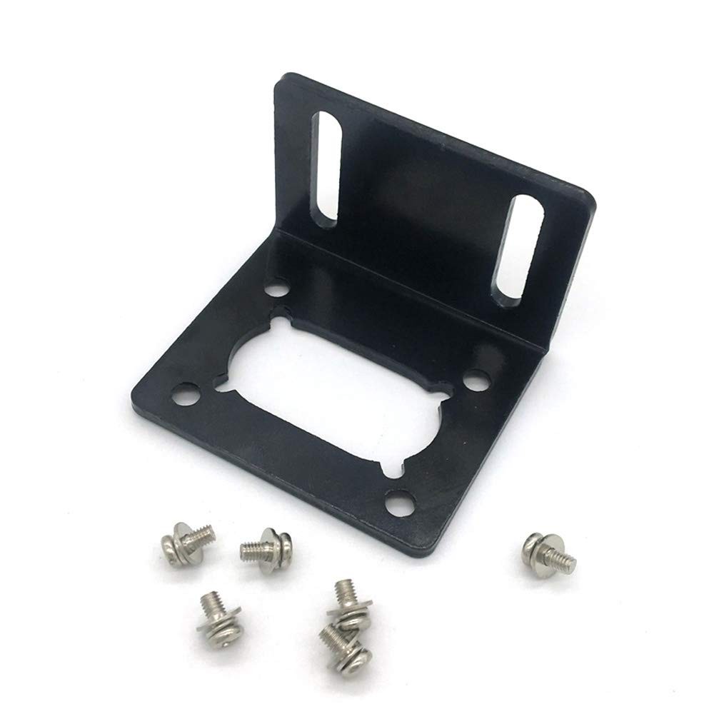 Bringsmart 370 Mounting Bracket with Screw Worm Single-side Bracket, Black