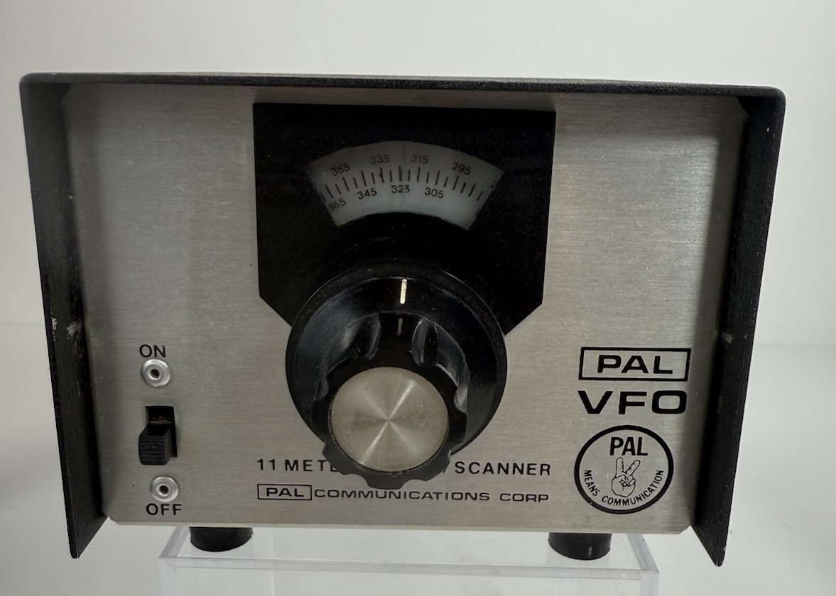 Vintage PAL VFO 11 Meter Slider Scanner External Oscillator -Model E-UNTESTED