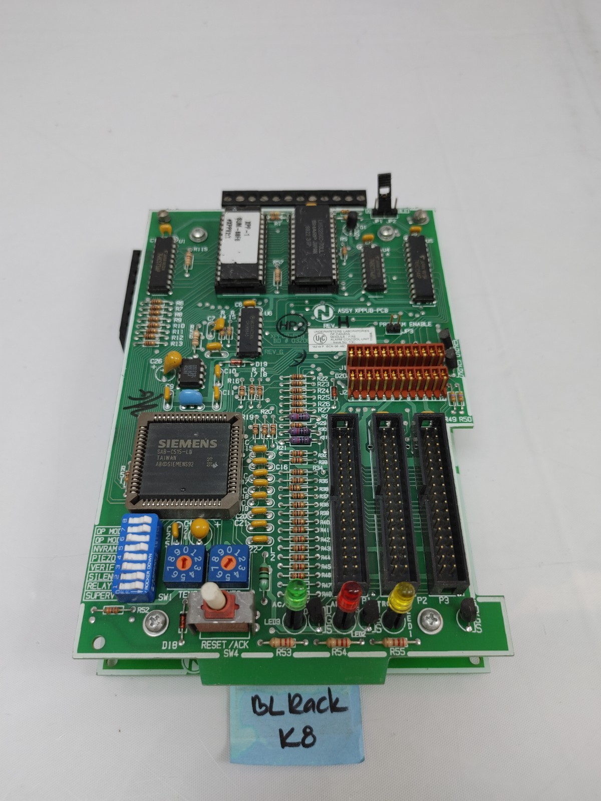 Notifier XPPUB-PCB REV H Fire Alarm Power Supply