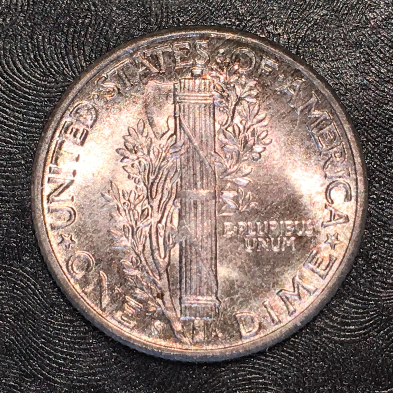 1944-S Mercury Dime - Stunning Uncirculated - High Quality Scans #E391