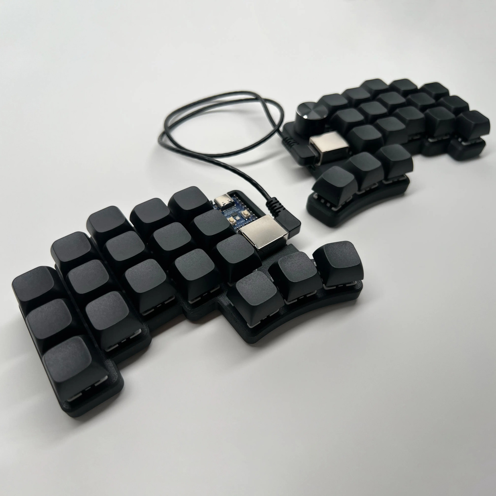 Cheapino V2 Split Mechanical Keyboard QMK Vial Hot-Swap MX Switches Ergonomic