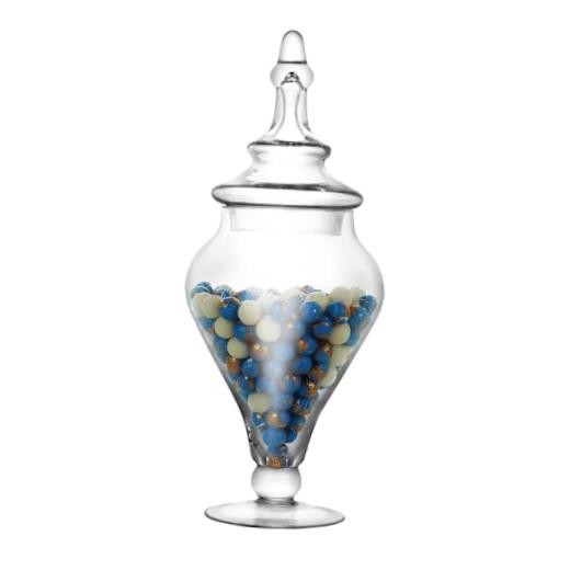 Apothecary Jars Glass Decorative Candy Jars,Candy Buffet Display, Elegant