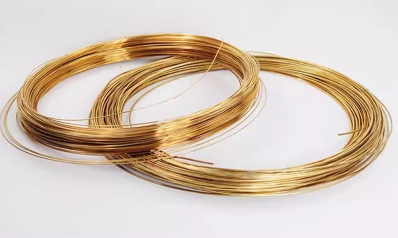 H62 Brass Wire Brass Thread DIY Copper Thread Thin Round Rod Diameters 0.3mm-5mm