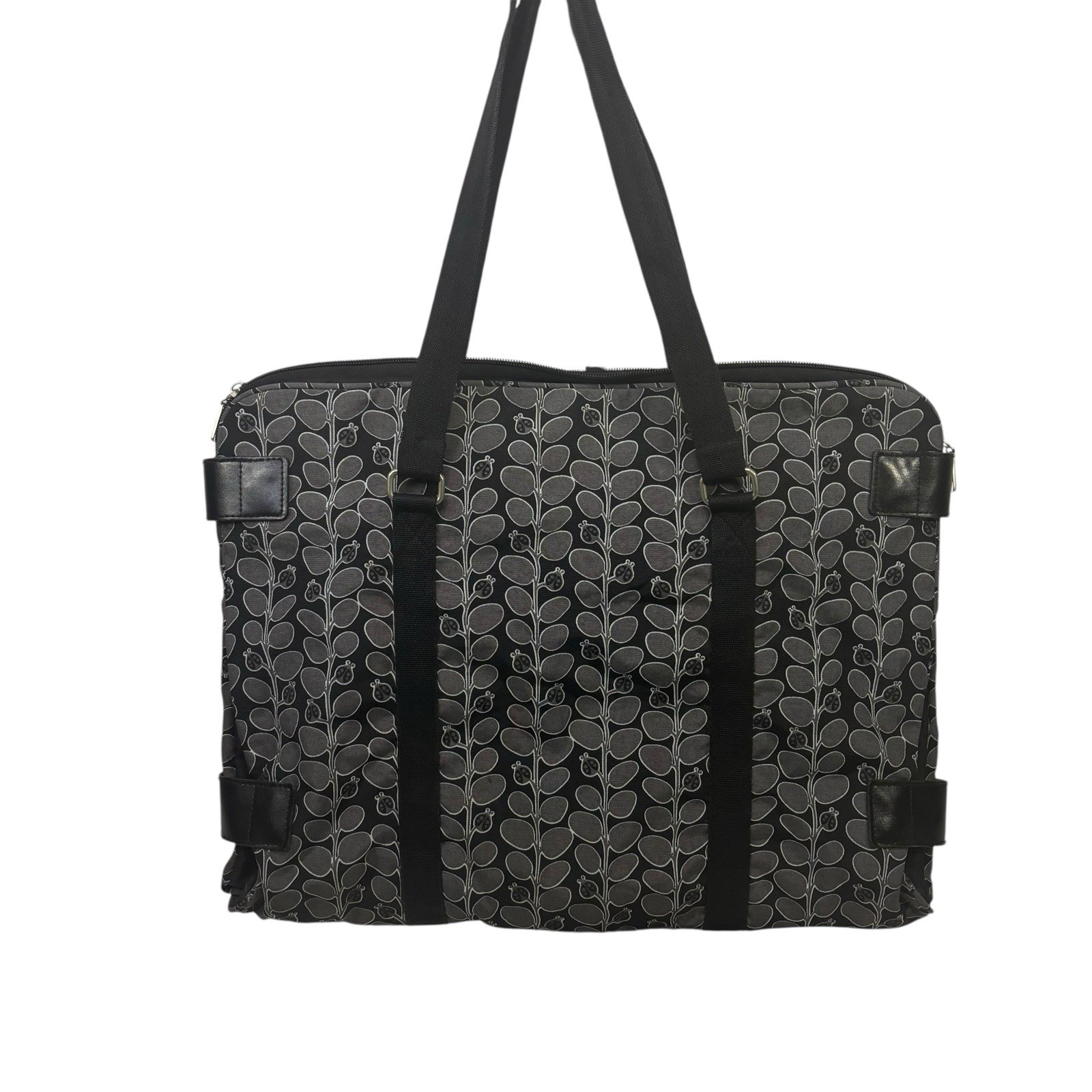 MXX Black Laptop Tablet Tote Computer Briefcase Padded Expandable & Opens Flat