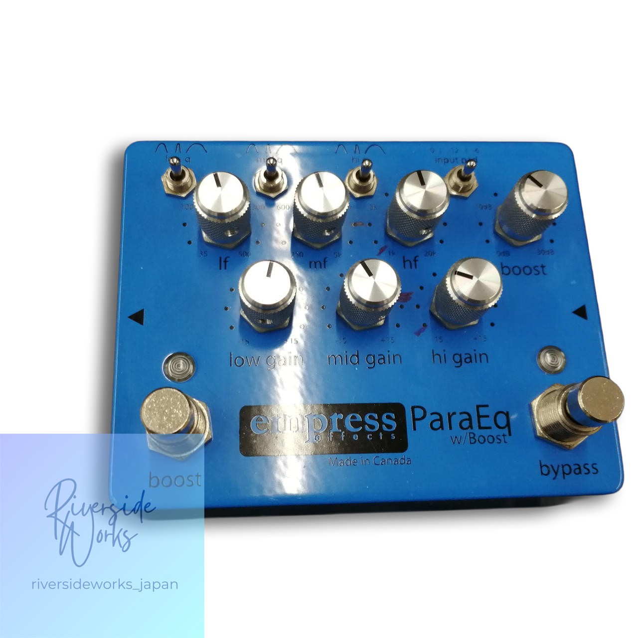 EMPRESS EFFECTS ParaEQ Effect Pedal for Guitar - Equalizer JP