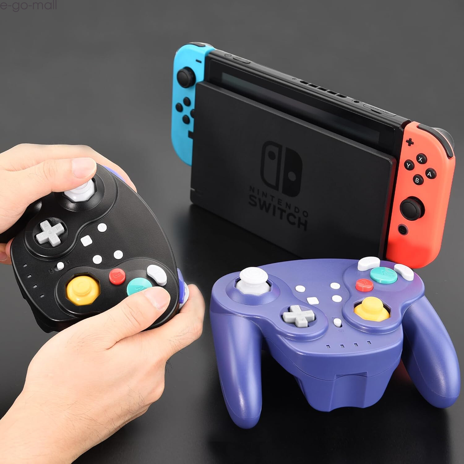 Wireless NGC Controller for Nintendo Switch Gamecube Wii /PC/iOS/Steam Raspberry