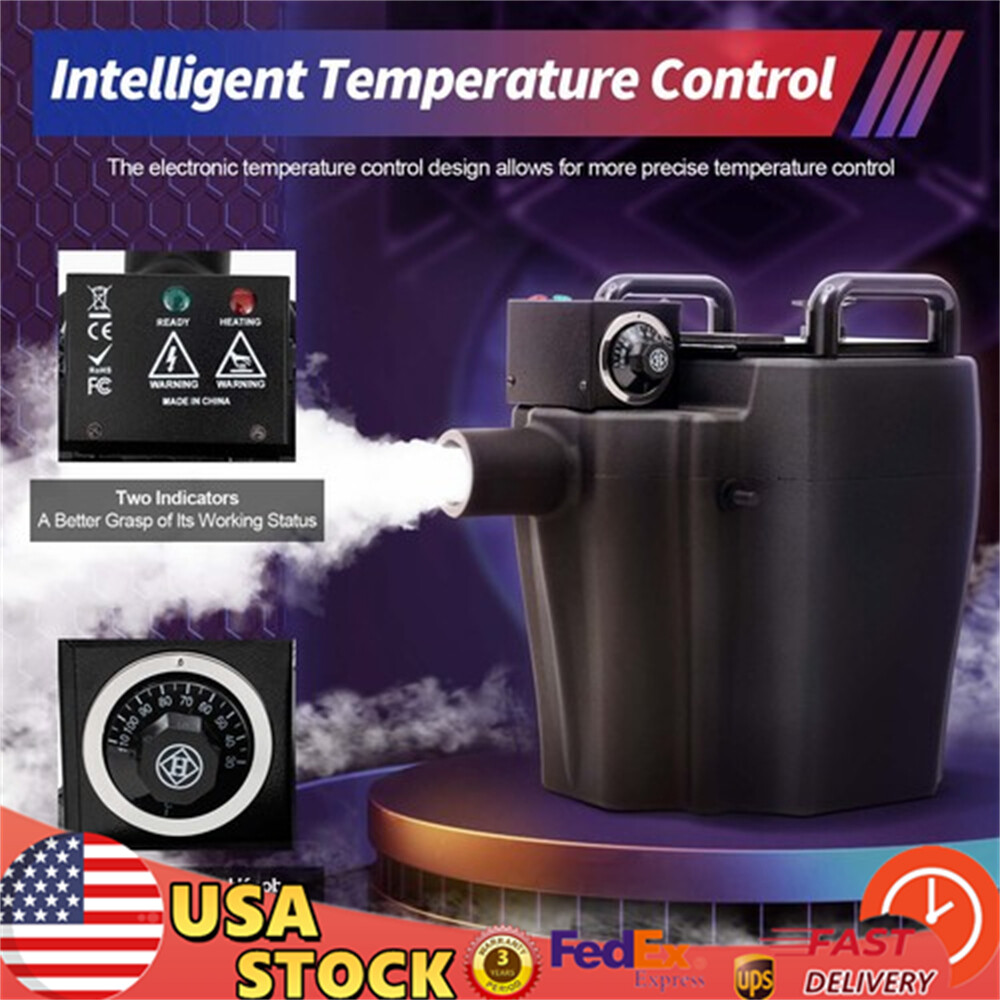 Dry Ice Machine Stage Effect Low Fog Machine for Wedding Party Stage Show
