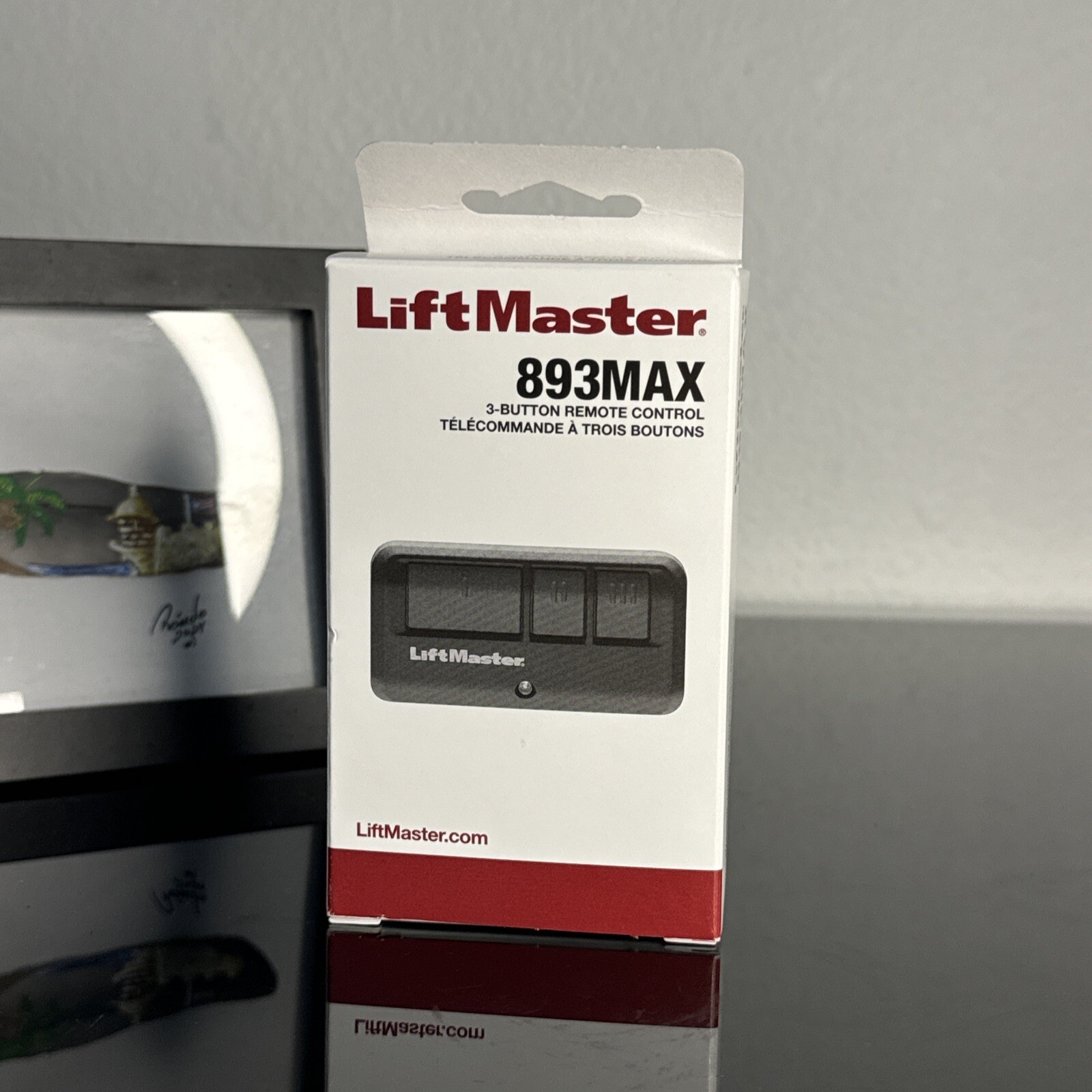 OEM LIFT-MASTER 893MAX 3 BUTTON REMOTE CONTROL free shipping A4