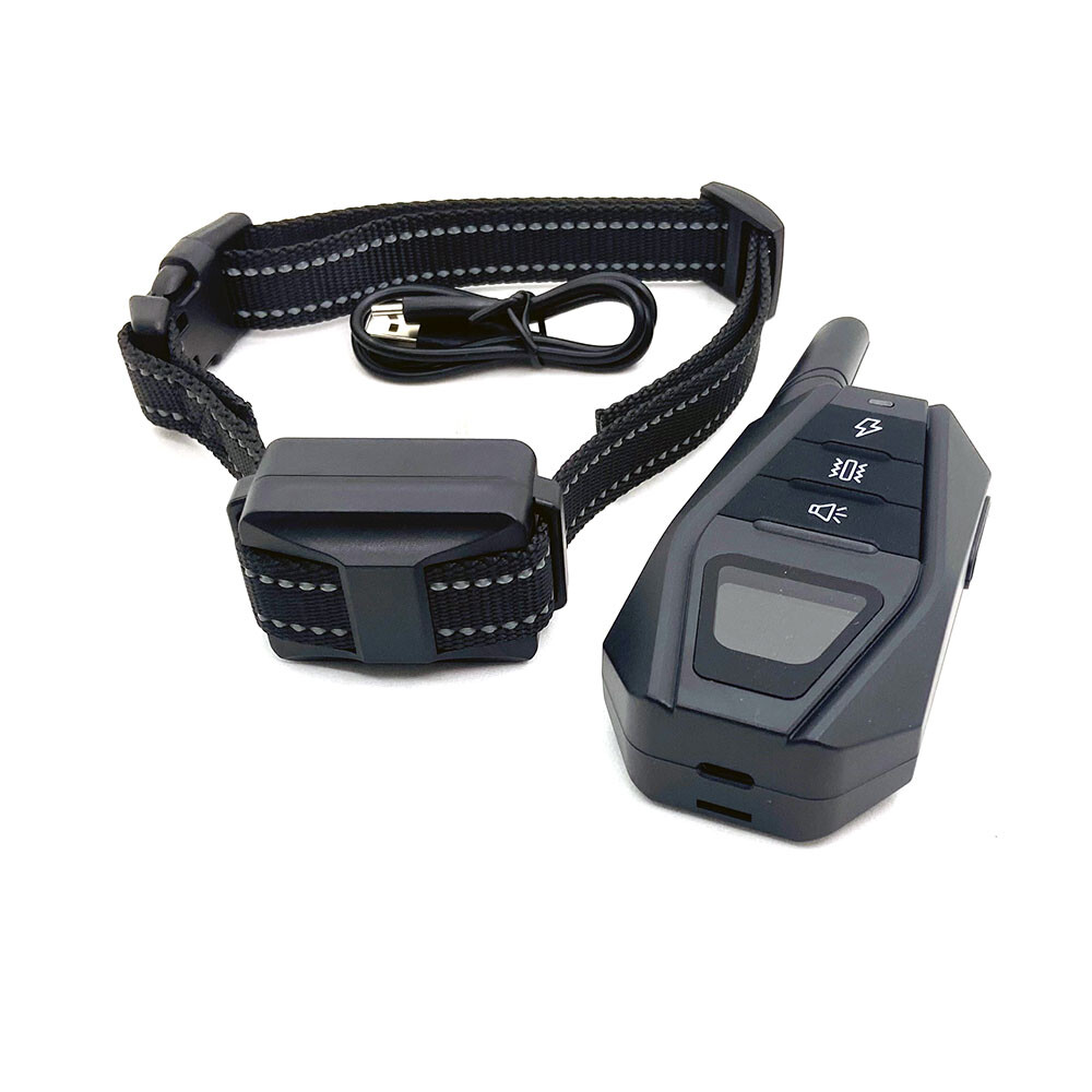 3300 FT Dog Shock Training Collar Remote Rechargeable Waterproof Pet LCD Trainer