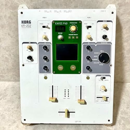 [US TaxIn] Korg KM-202 DJ Mixer 2 Channel Kaoss Pad With Power Cable From Japan