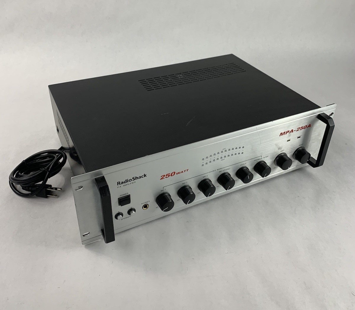 RadioShack MPA-250A PA Stereo Amplifier - Parts or Repair