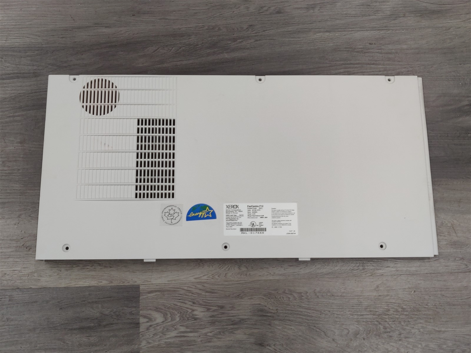 ⭐️⭐️⭐️⭐️⭐️ Printer PART Xerox FaxCentre F12 Rear Back Service Cover JC72-00788A