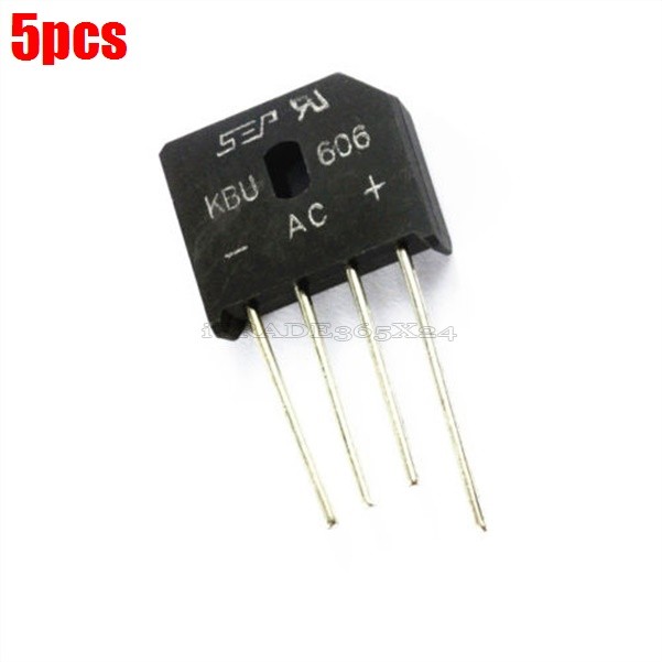 5Pcs KBU606 Diotec Semiconductor KBU606 Ic New Semiconductor