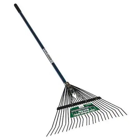 Seymour Midwest 40905Gr 24 In Steel Spring Brace Spring Brace Rake, 24 Tines,