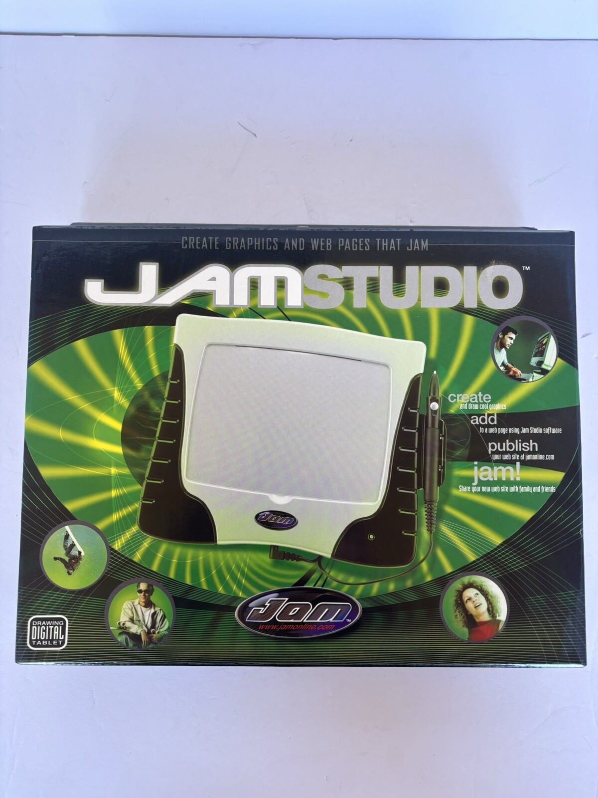 KB Gear Jam Studio Graphics & Website Design Tablet & Pen Apple Mac 8.6 Windows