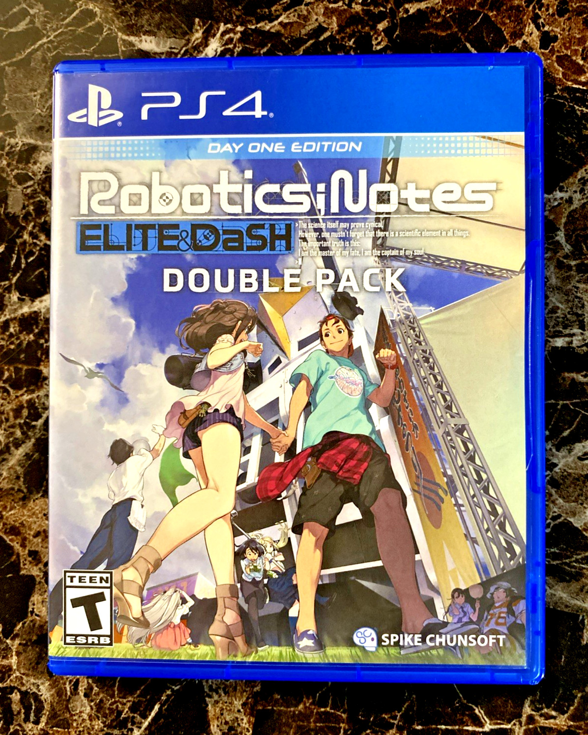 Robotics Notes ELITE DaSH - No Game Disc -Case & Manual Only Day One Edition PS4