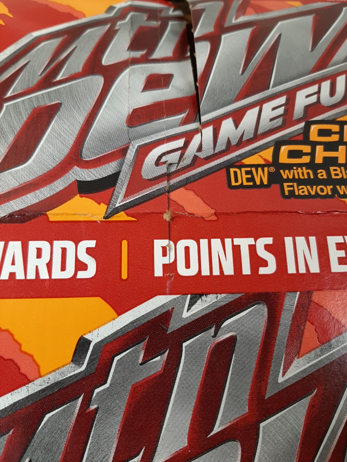 EMPTY 2024 Mountain Dew Mtn Dew Citrus Cherry 12 Pack Box ONLY Opened Flat