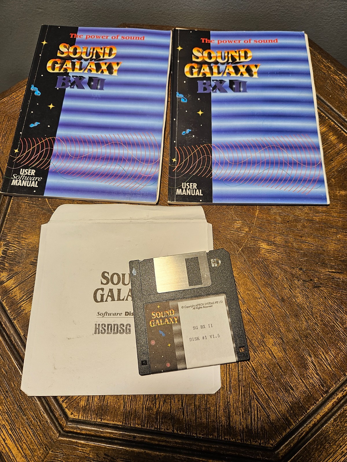 Sound Galaxy BXII User manual and Disk #1