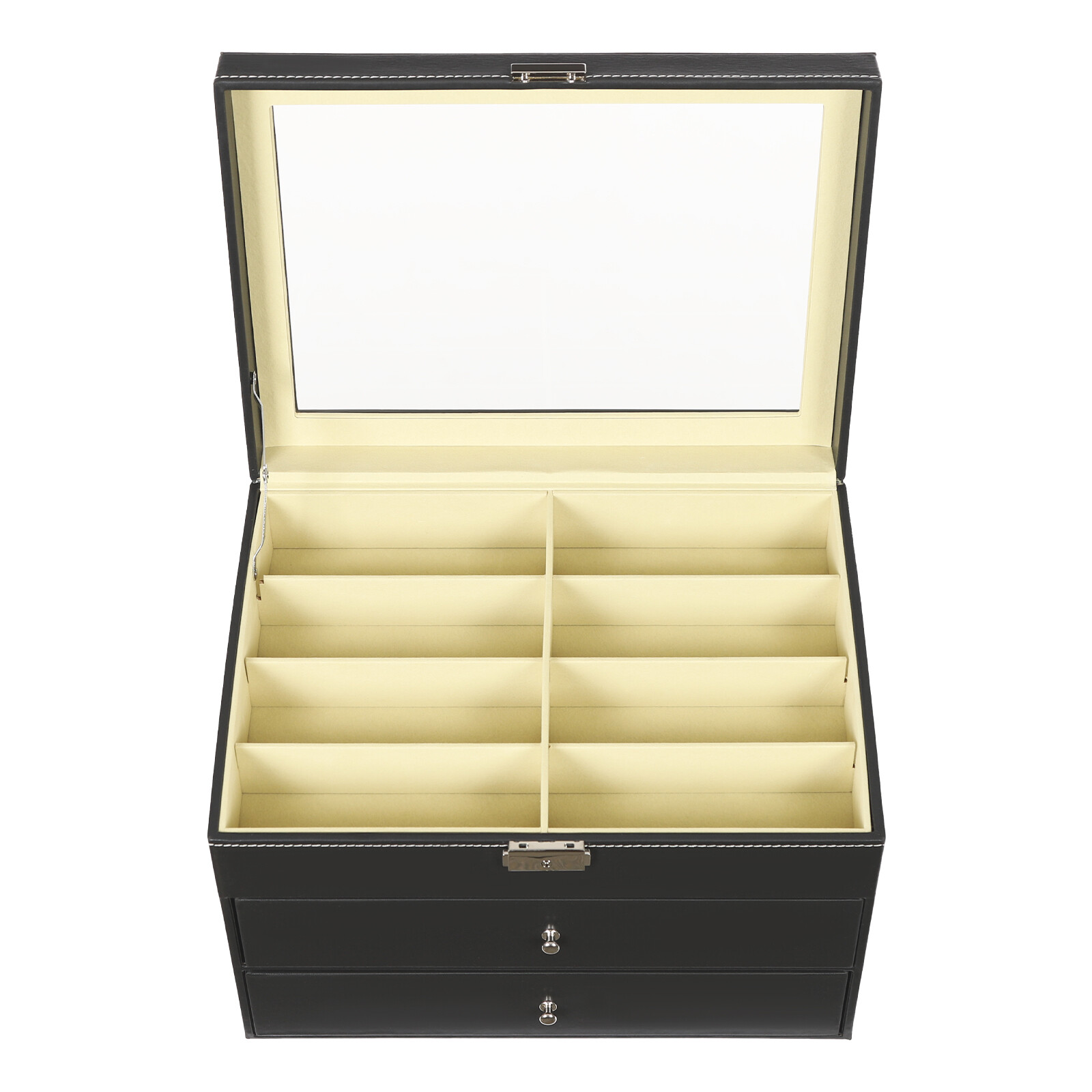 24 Slots Counter Table Sunglasses Glasses Display Storage Display Organizer Box