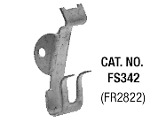 CRL FR2822 3/8" 2820 Non-Tilt Spiral Balance With FS342 Clip Attached