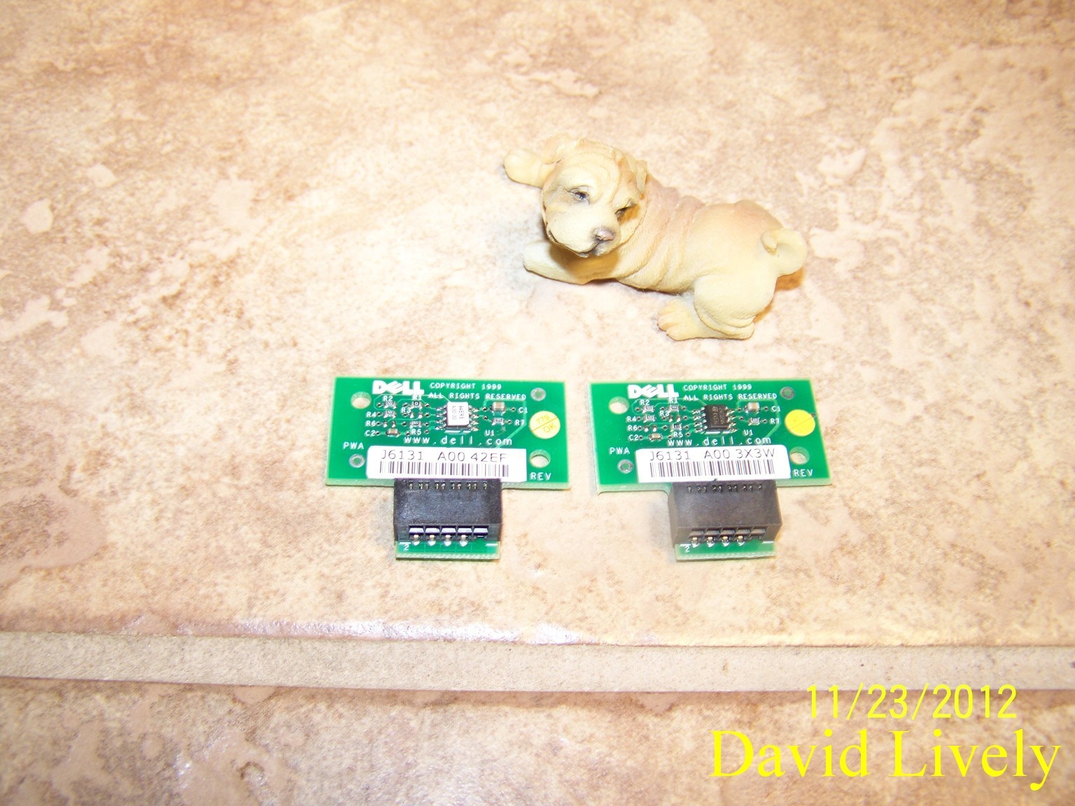 2x Lot Dell J6131 Poweredge 2650 6400 PE2650 PE4600 Raid Keys CN-0J6131