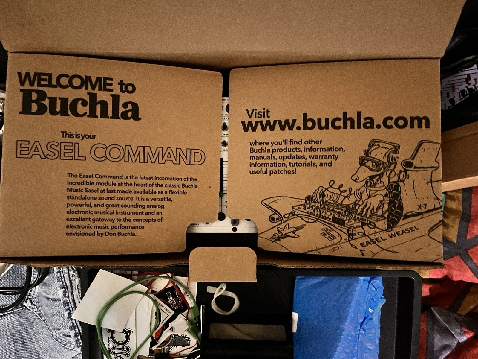 Buchla Easel Command + Buchla Program Manager + Sensel Morph