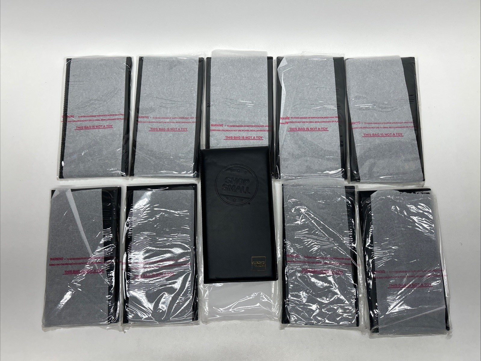 Lot Of 10 American Express Shop Small Restaurant Check Presenters Leatherette