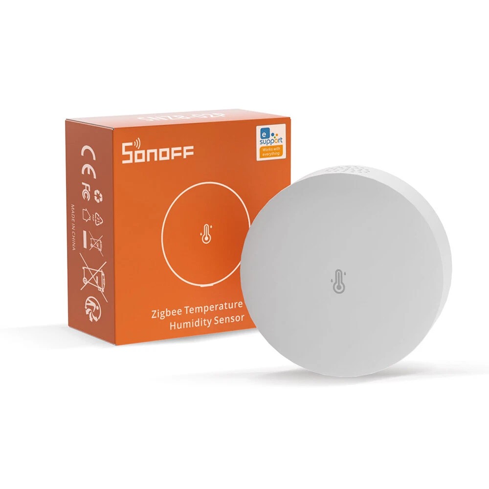 SONOFF SNZB-02P Zigbee Indoor Temperature Humidity Sensor App Monitor Smart Home