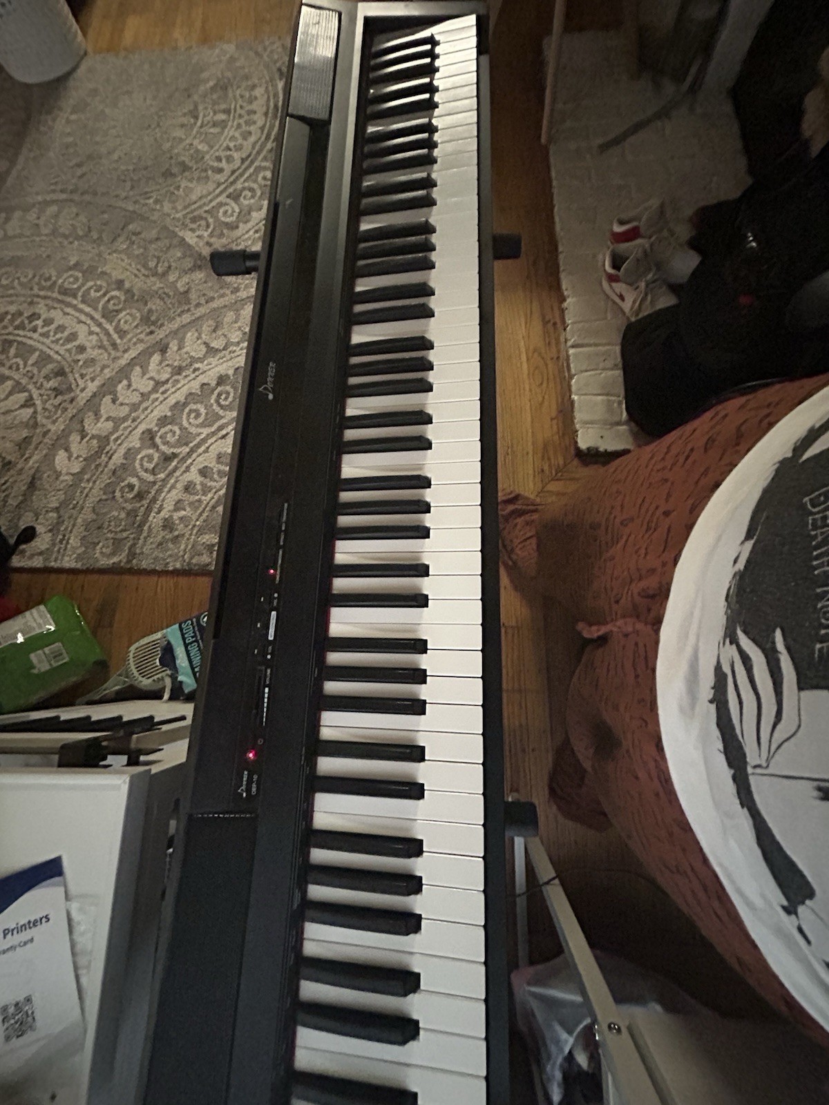 Donner DEP-10 88 Key Semi-Weighted Digital Piano with Sustain Pedal and Stand