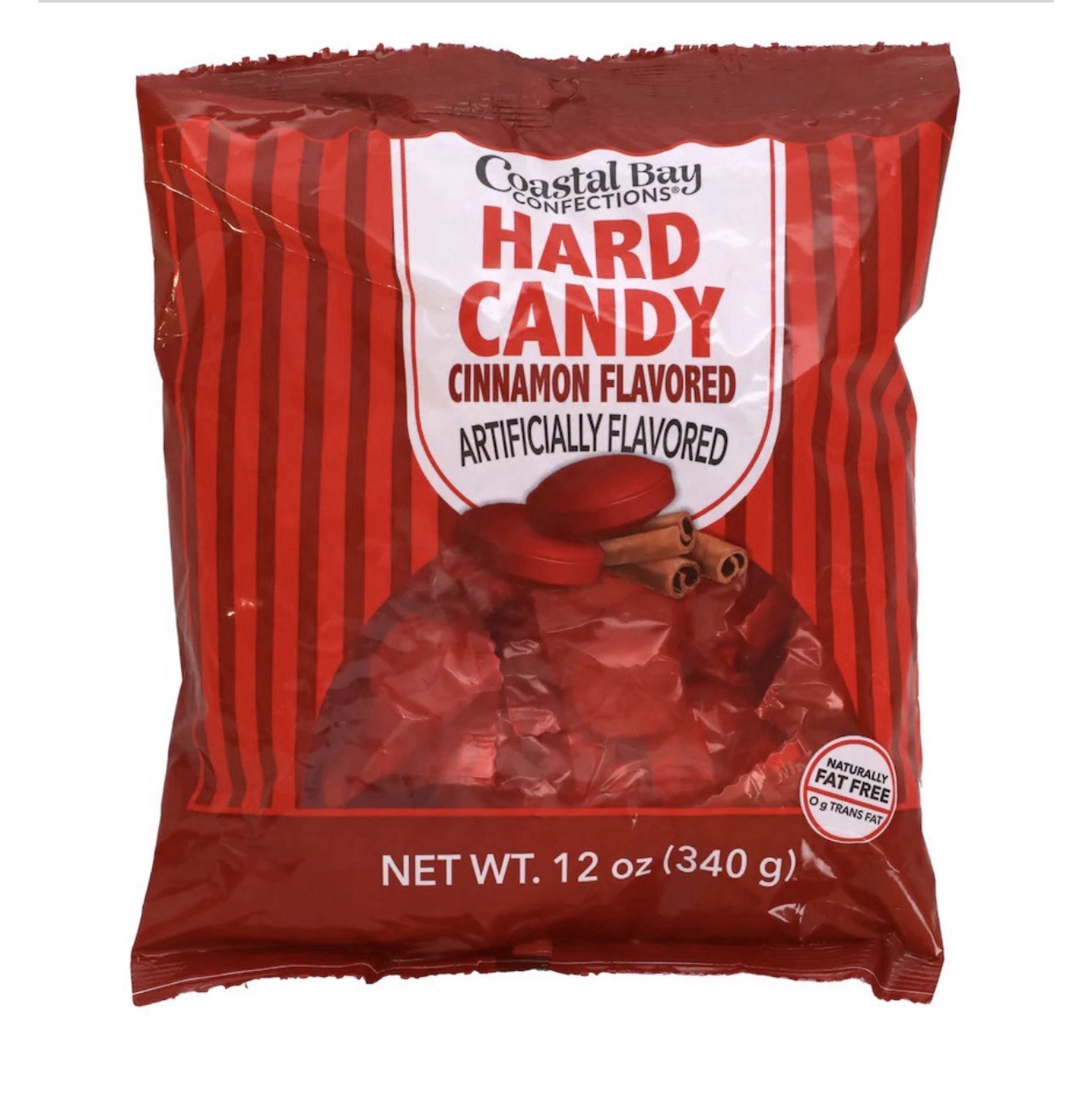 2 PACK - Hard Candy Cinnamon Flavored | Coastal Bay 12 Oz