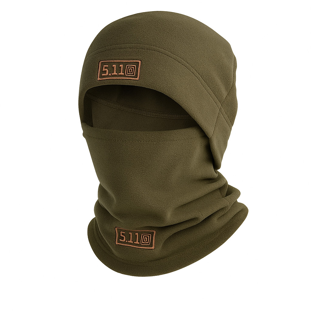 Unisex Thermal Fleece Snood & Hat Set Warm Winter Neck Warmer Gaiter Outdoor