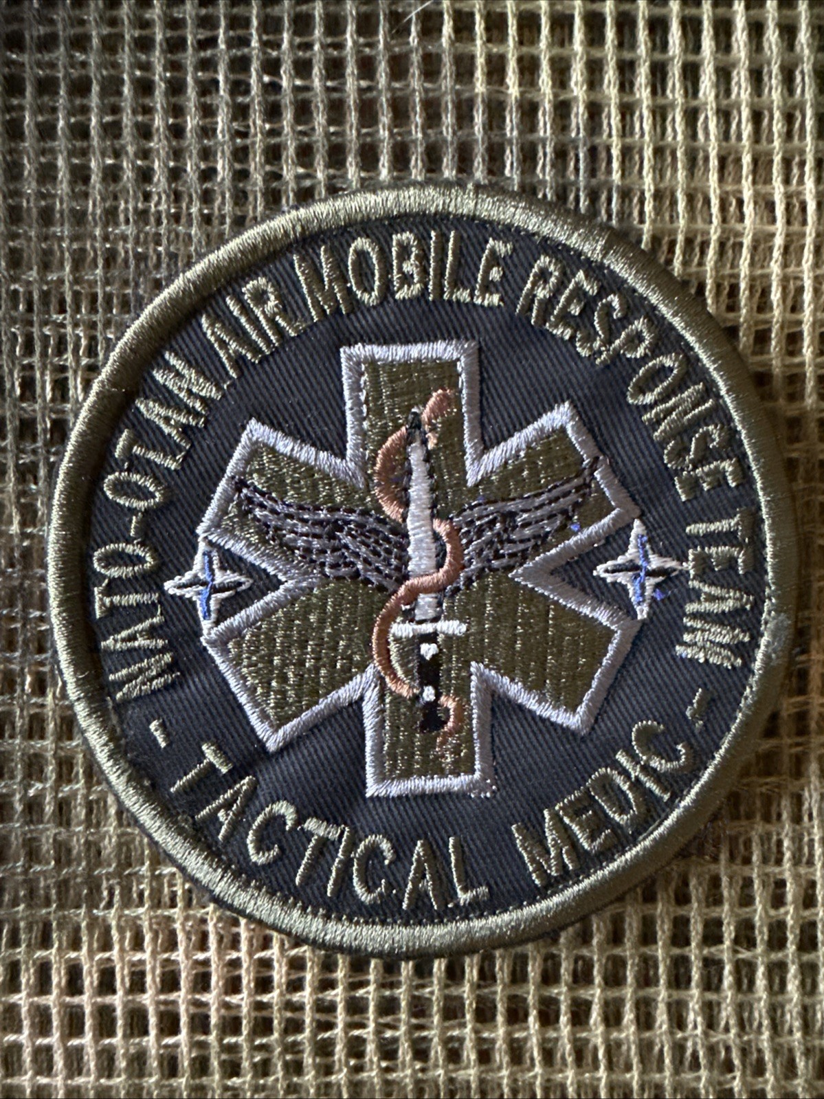 French Foreign Legion NATO-OTAN Air Mobile Response Team - Tactical Medic Patch