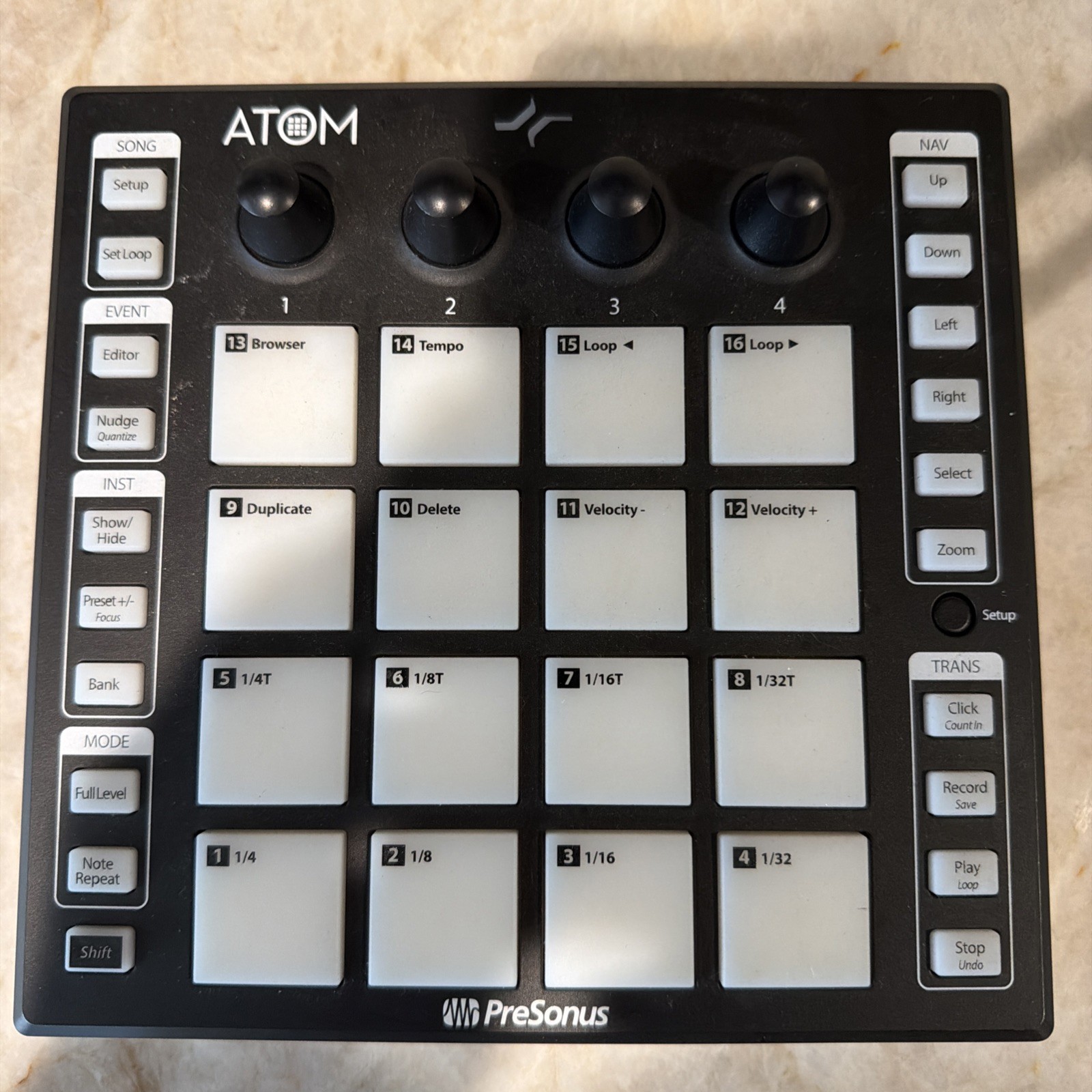 PreSonus Atom Production and Performance Pad Controller
