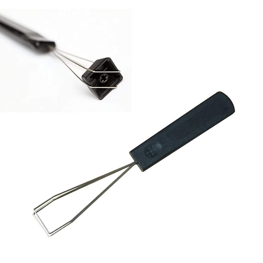 4 Pack Keycap Puller Kit Keyboard Key Remover Switch Puller with Cleaning Brush