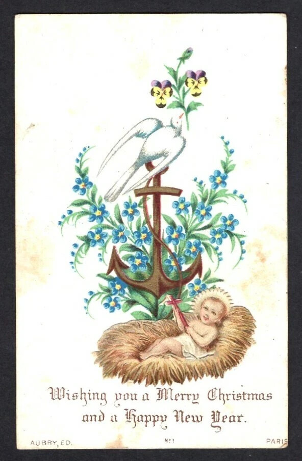 Holy card antique de Jesus Niño santino image pieuses estampa