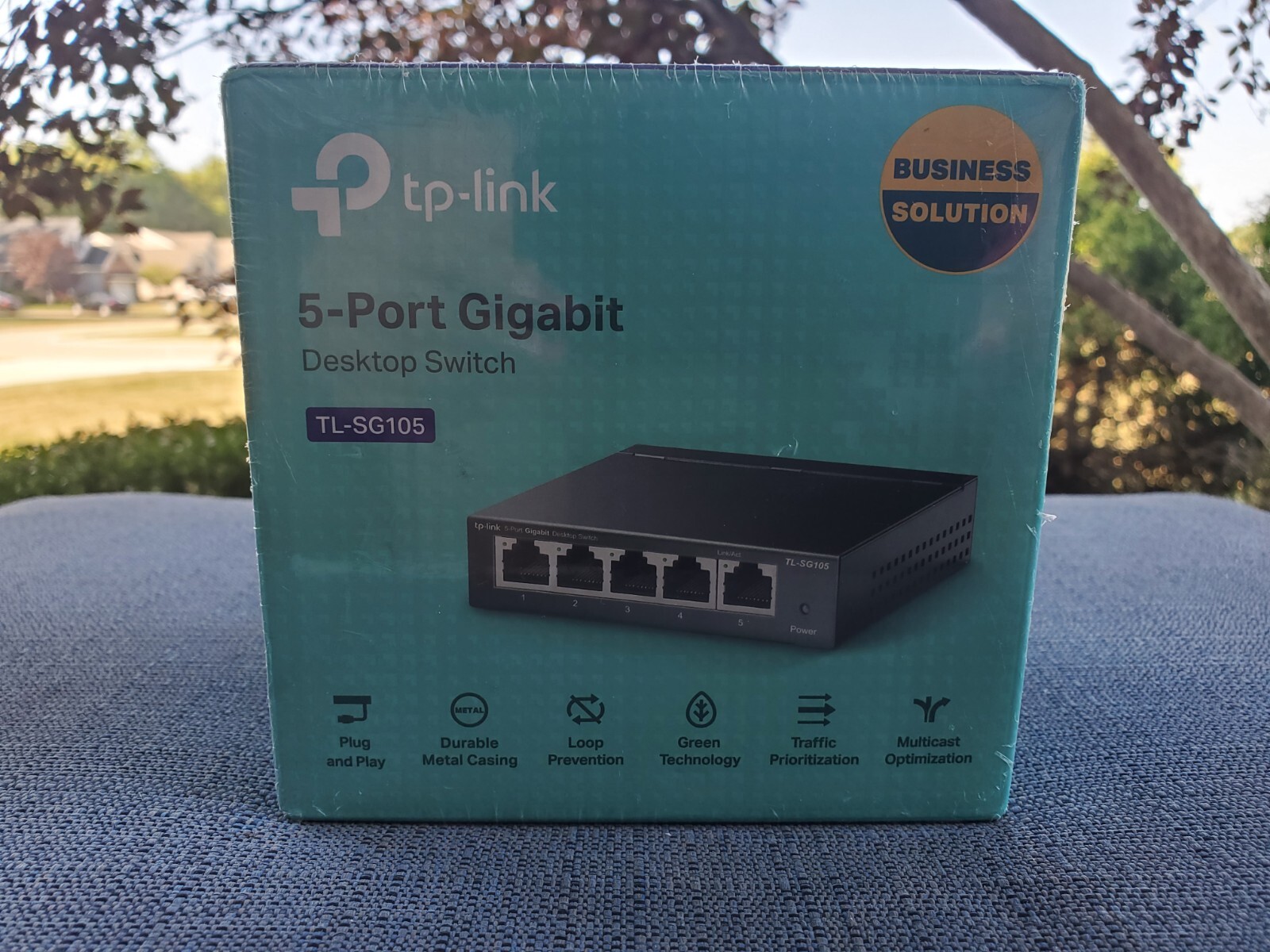 TP-Link TL-SG1005 5-port Gigabit Desktop Switch - SEALED