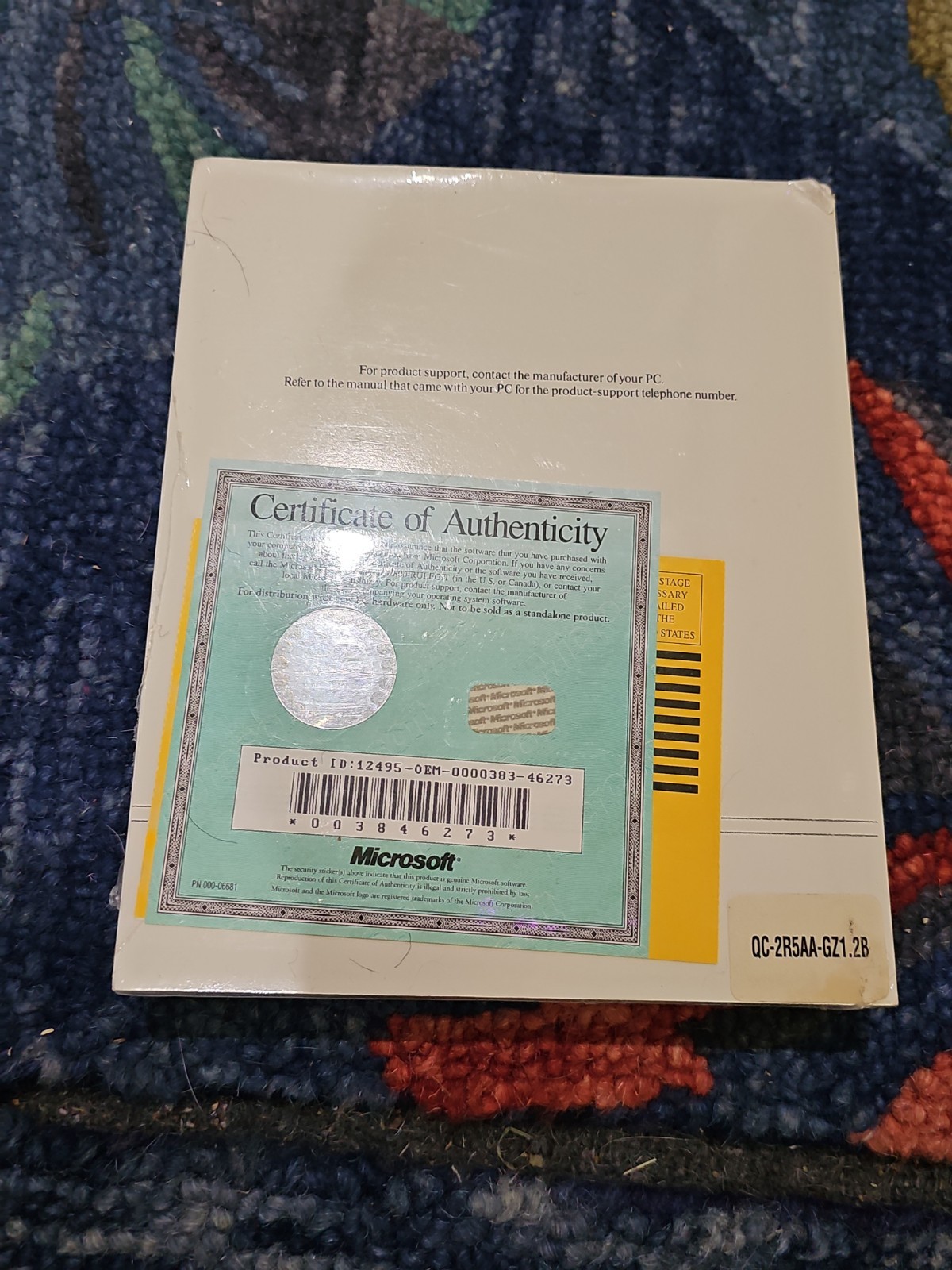 Microsoft MS-DOS & Windows for Workgroups MANUAL ONLY (NEW sealed) NO DISK