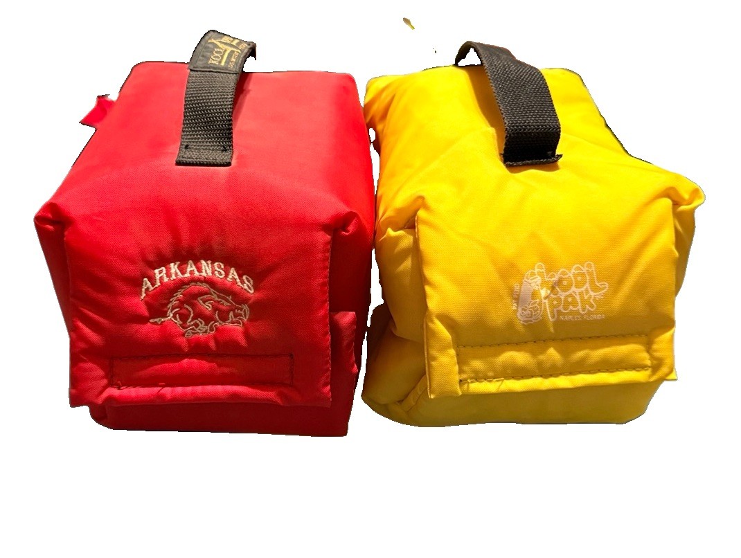 Vintage Kool Pak Reusable Cooler Lot 2 Arkansas Razorbacks Noel Pak Tailgate 034