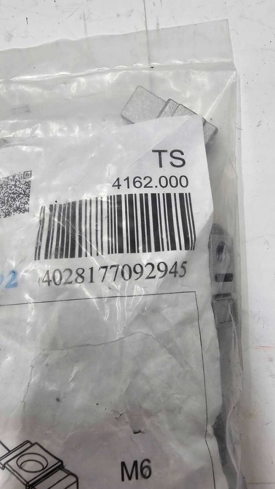 (QTY 100) Rittal Threaded Blocks 4162000 Rectangular System Punching 12.5x10.5mm