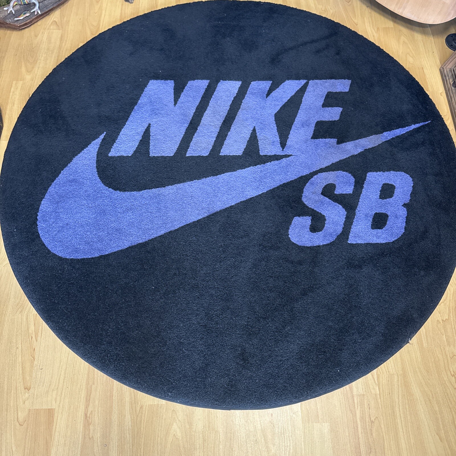 Nike SB Rug Carpet Purple Swoosh Skate Shop Exclusive Promo Dunk Skateboarding