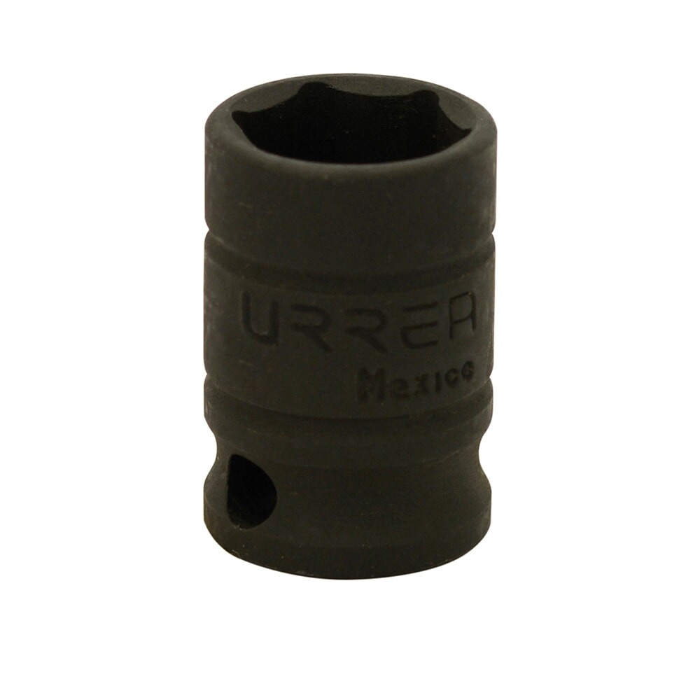 URREA 7218M 3/8" Drive Black Standard Impact Socket 6 Point 18 mm