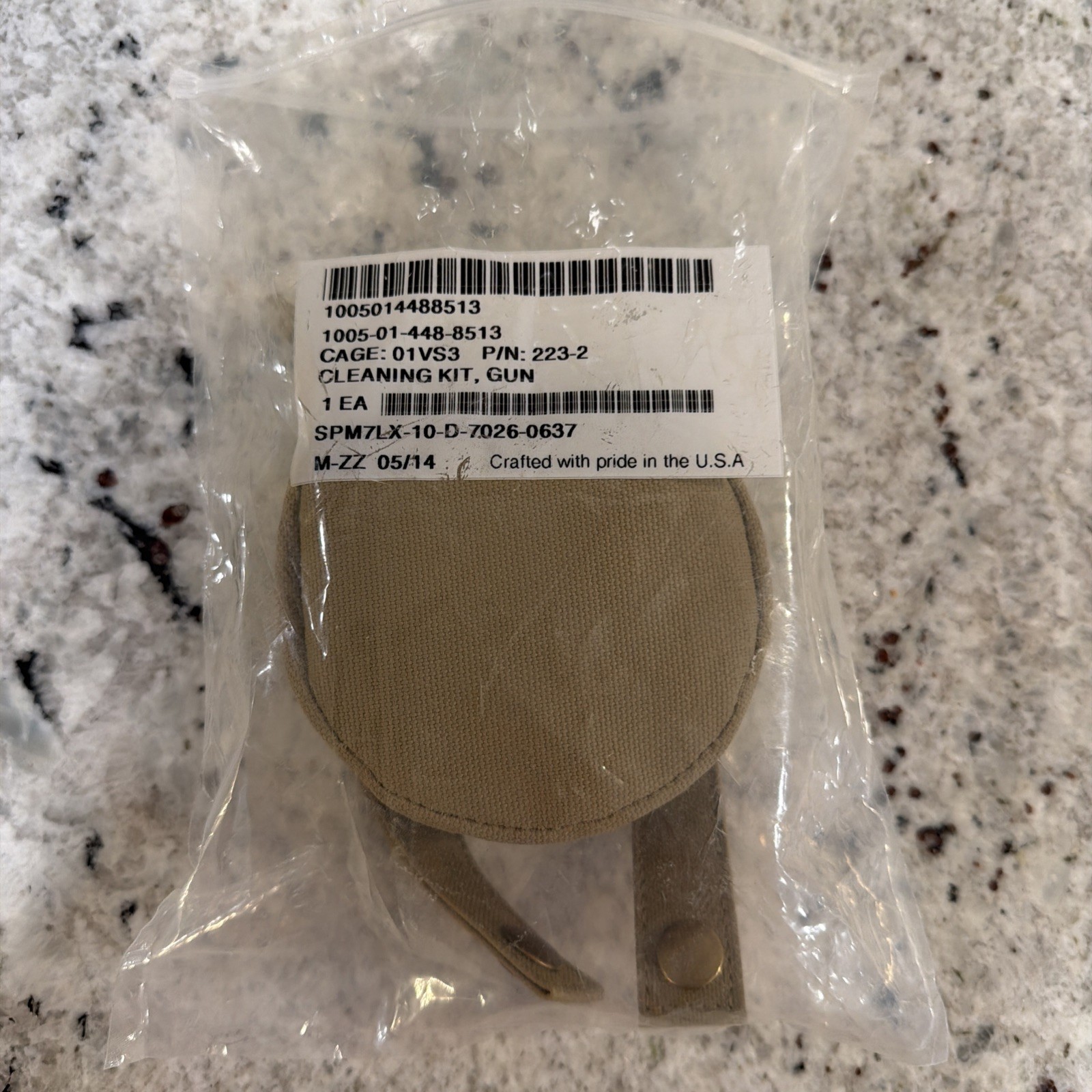Otis 5.56mm/.223 Cleaning Kit NSN 1005-01-448-8513 USGI Military MOLLE Pouch NEW