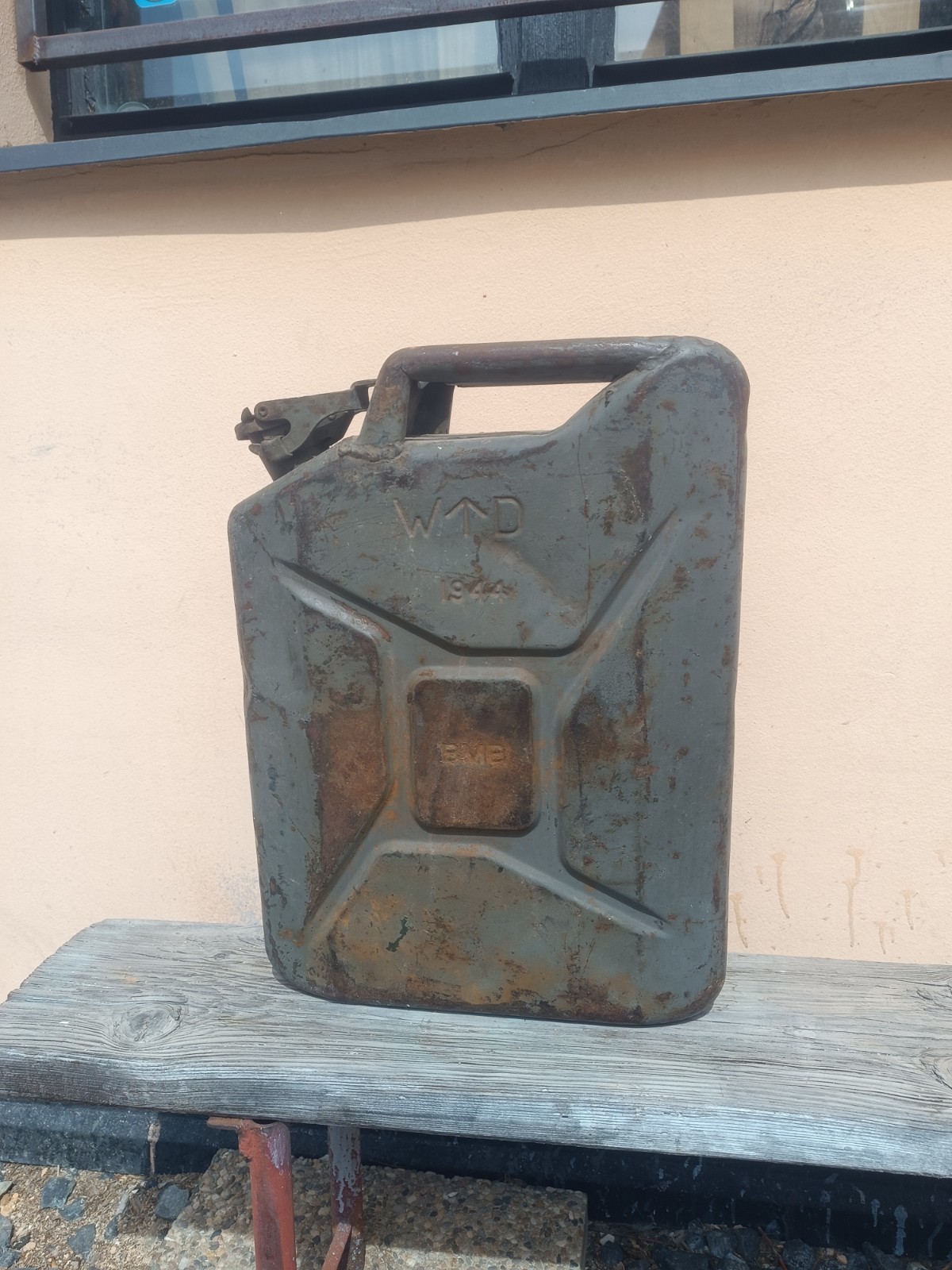 British Jerry Cann  WW2 BMB WD 20L 1944