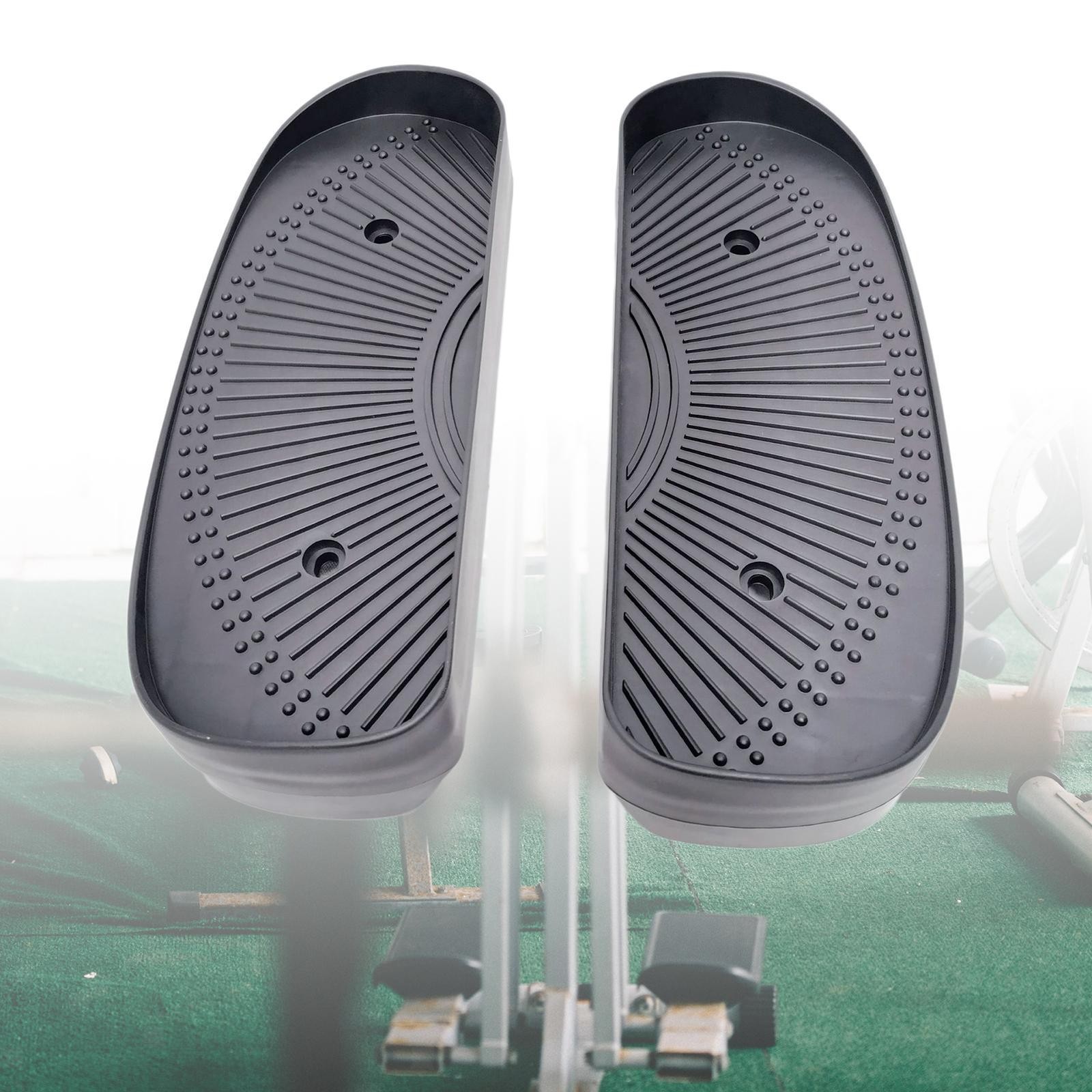 2Pcs Elliptical Pedals Fitness Equipment Footboard Replacement Multipurpose