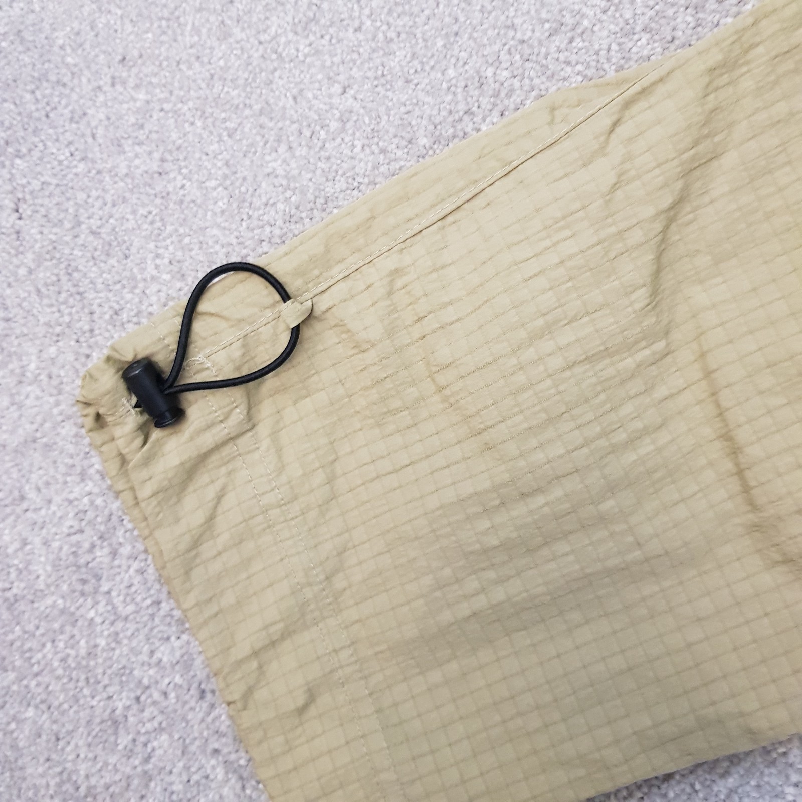 Nike Mens Tracksuit Bottoms Medium Beige Cargo Utility Technical Joggers Ripstop