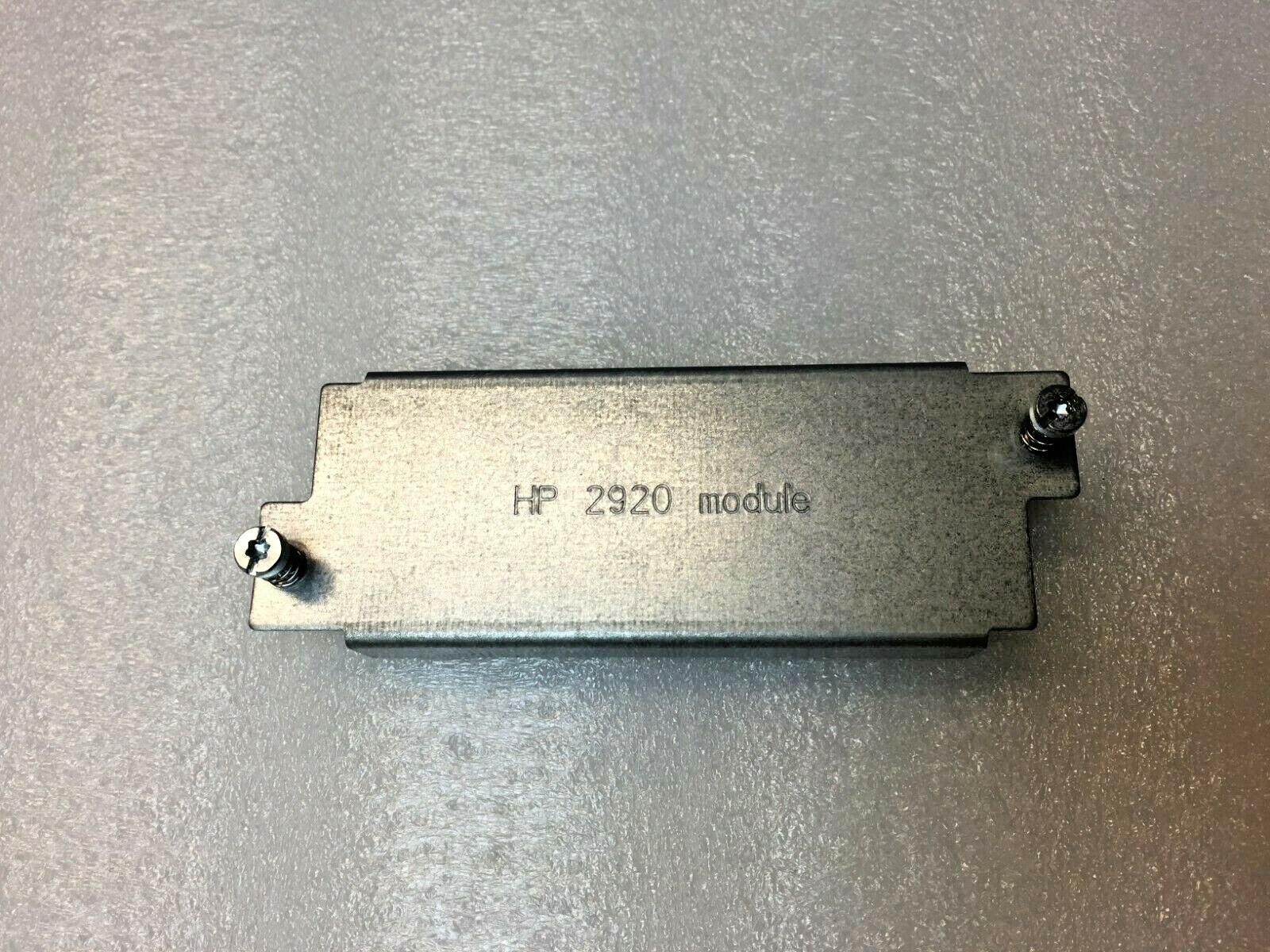 5003-1633 5003-1152 Genuine HP 2920 procurve al Module metal plate cover