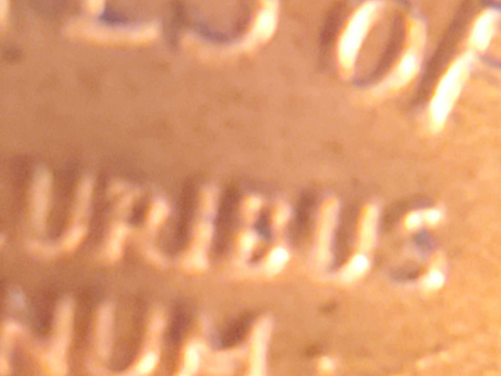 1983 CENT DDR FS-801 Doubled Die Reverse