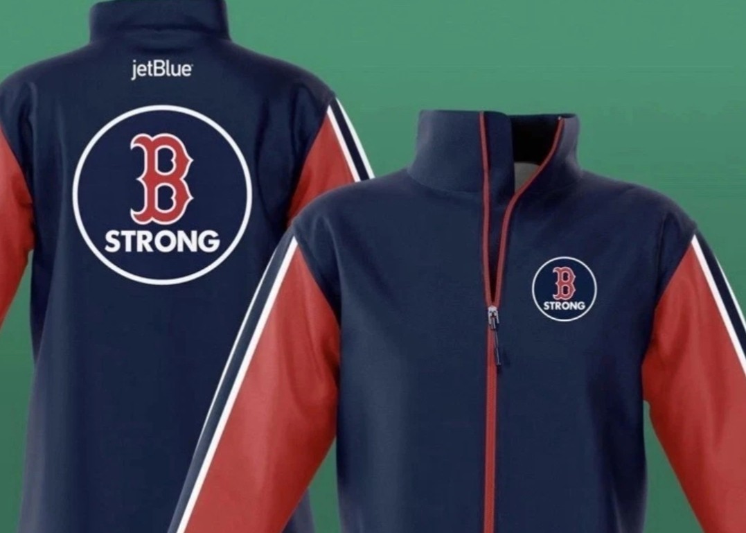 ⚾️Patriots Day ⚾️ SIZE MD SGA RED SOX BOSTON STRONG Windbreaker 4/20/26 New